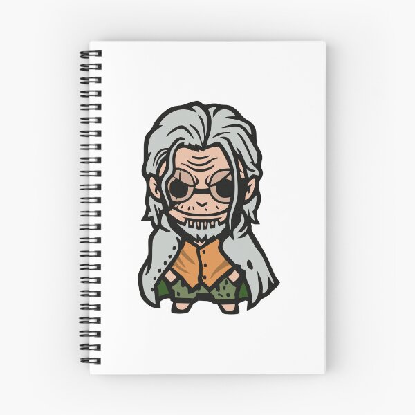 Item preview, dark king silvers rayleigh kawaii sticker onepiece designed and sold by Weelbein9.
