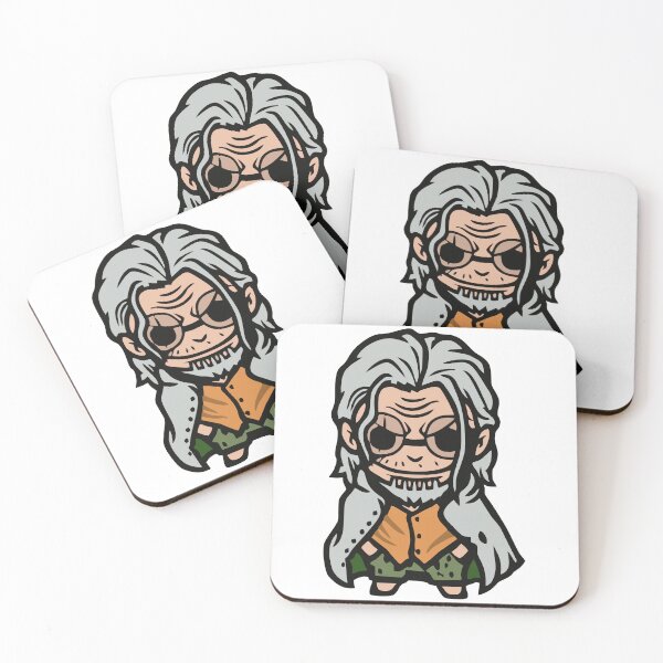 Item preview, dark king silvers rayleigh kawaii sticker onepiece designed and sold by Weelbein9.