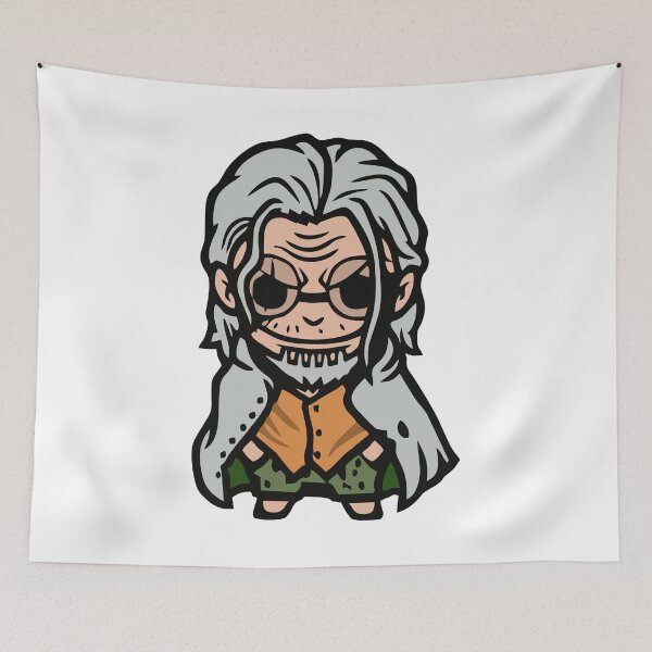 Item preview, dark king silvers rayleigh kawaii sticker onepiece designed and sold by Weelbein9.