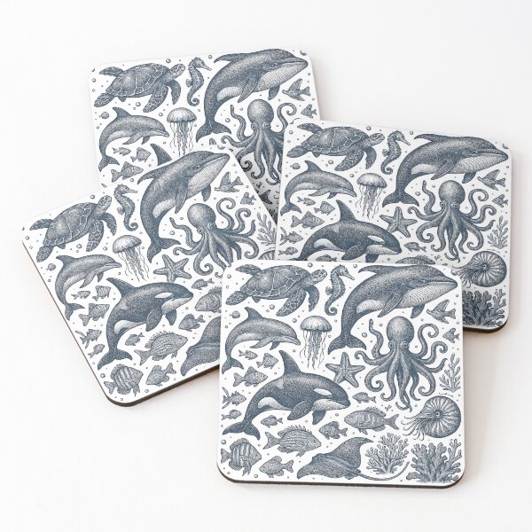 Item preview, Sea Animal 90s Retro - Ocean Nature designed and sold by ZBIFBOUETLA.