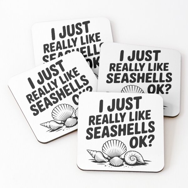 Item preview, I Just Really Like Seashells Ok? designed and sold by Frank Ring.