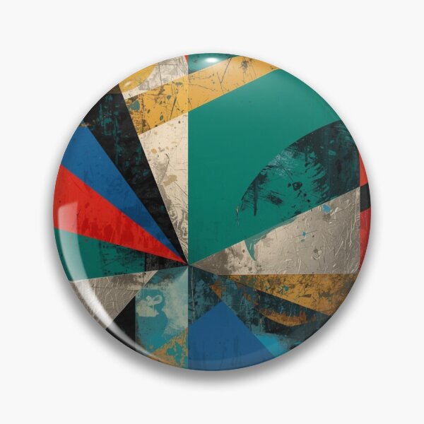 Item preview, Textured Geometric Cubist Abstract Art designed and sold by Harmonic_Layers.