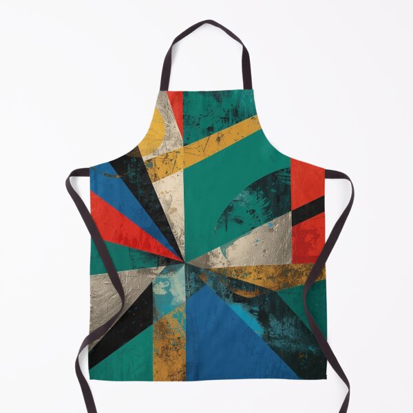 Item preview, Textured Geometric Cubist Abstract Art designed and sold by Harmonic_Layers.