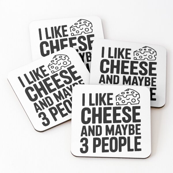 Item preview, I Like Cheese and Maybe 3 People designed and sold by Frank Ring.