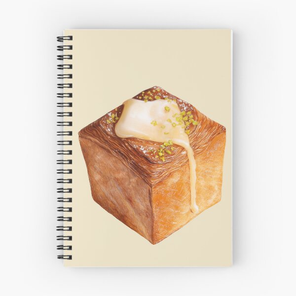 Item preview, Cube Croissant with Vanilla Custard designed and sold by Violet Peonies.
