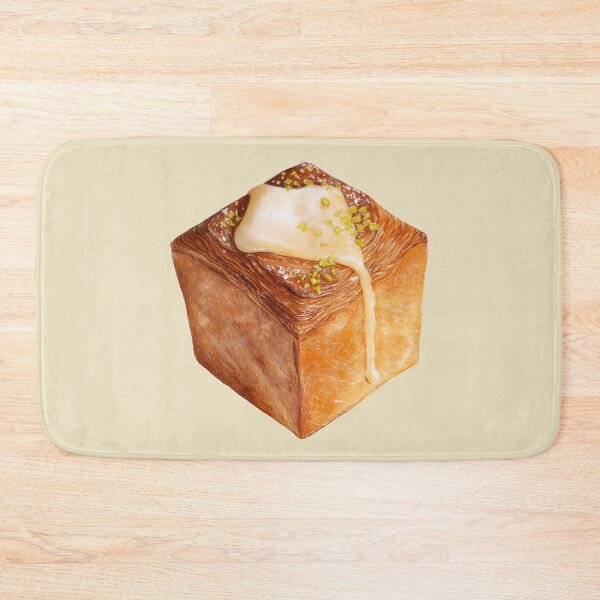 Item preview, Cube Croissant with Vanilla Custard designed and sold by Violet Peonies.