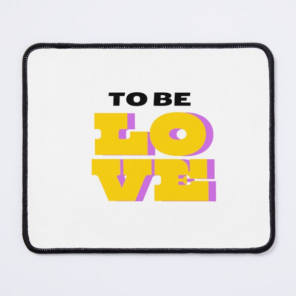 Item preview, To Be Love - Bold Geometric Typography Art designed and sold by samet-bas.