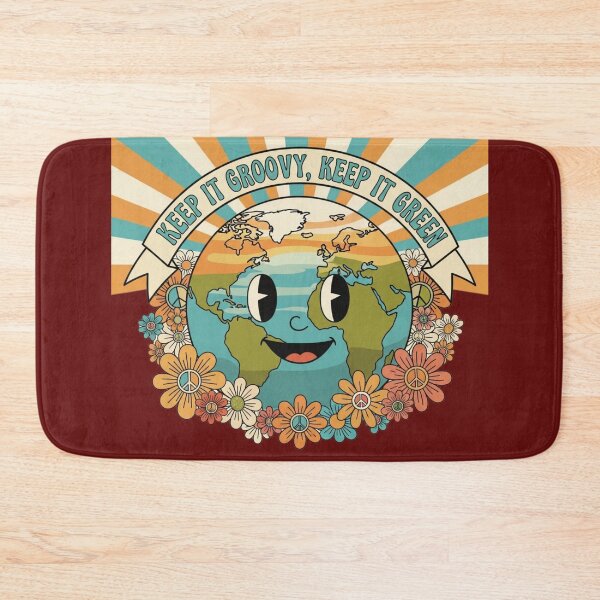 Item preview, Retro Eco Planet – Vintage Earth Design | Keep It Green designed and sold by Design_Your_Day.