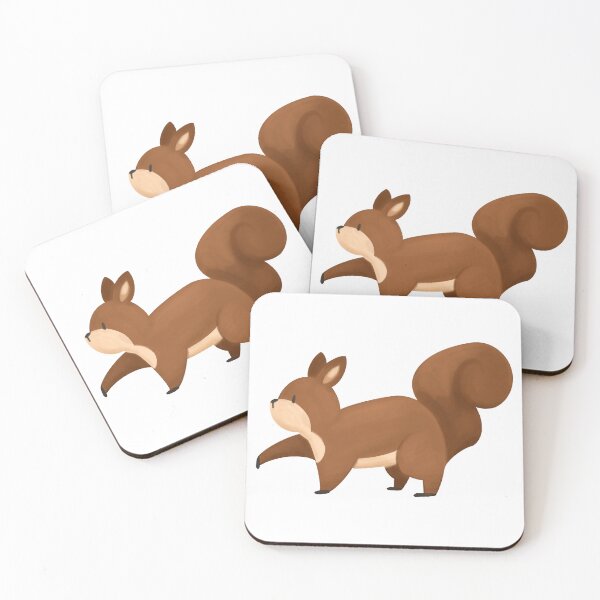 Item preview, Red squirrel on a walk designed and sold by Mothacles.
