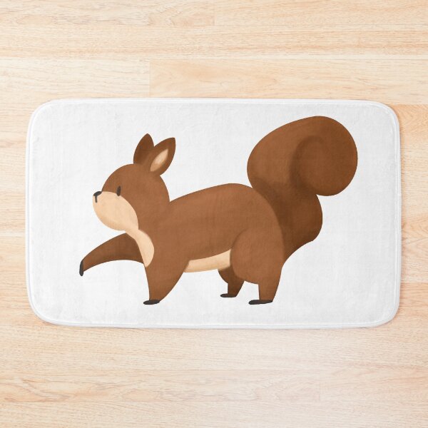 Item preview, Red squirrel on a walk designed and sold by Mothacles.