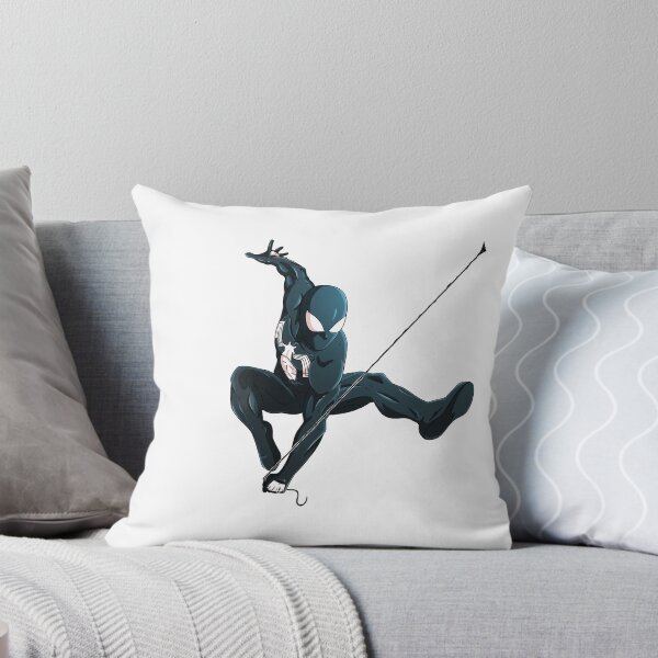 Item preview, Amazing Man spider  blacksuit swinging designed and sold by cry-babyDC.