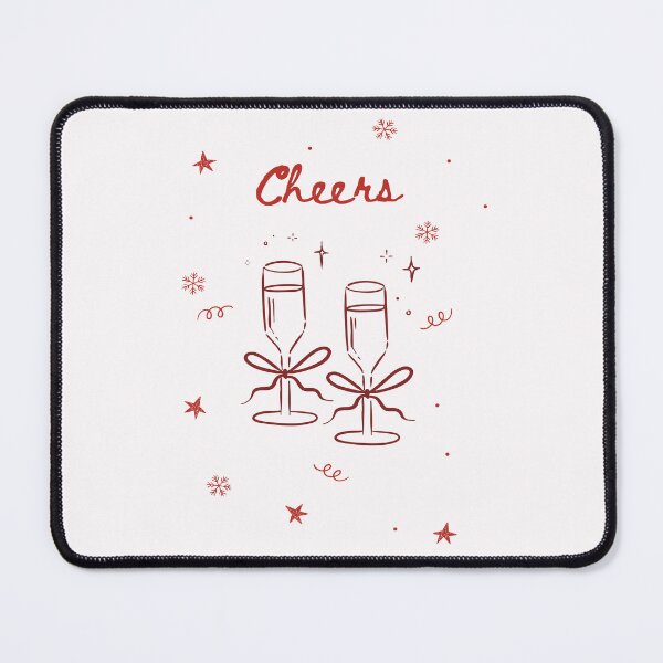 Item preview, Minimalist Aesthetic Toast for New Year's Eve designed and sold by ElizabethCoelho.