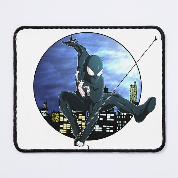 Item preview, Amazing Man spider  blacksuit swinging designed and sold by cry-babyDC.