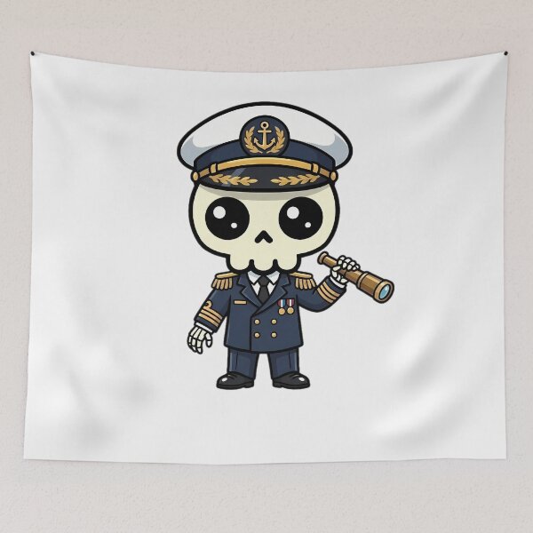 Item preview, Captain Boonis Skeleton designed and sold by Boonis Skeleton.