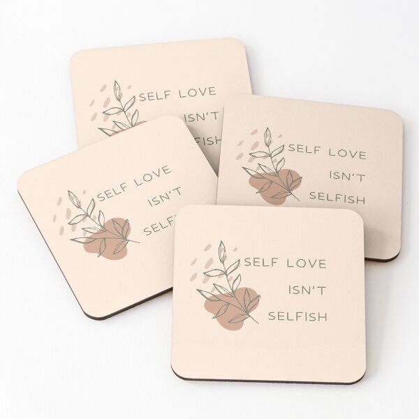 Item preview, Self Love Isn't Selfish - gentle reminder for caregivers designed and sold by dbyjane.