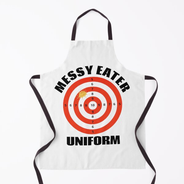 Item preview, Messy Eater Uniform Target Design designed and sold by ifdogscouldclap....