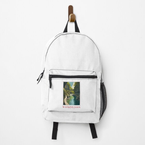 Item preview, Watkins Glen State Park Gorge Trail New York Illustration designed and sold by MapMyMiles.
