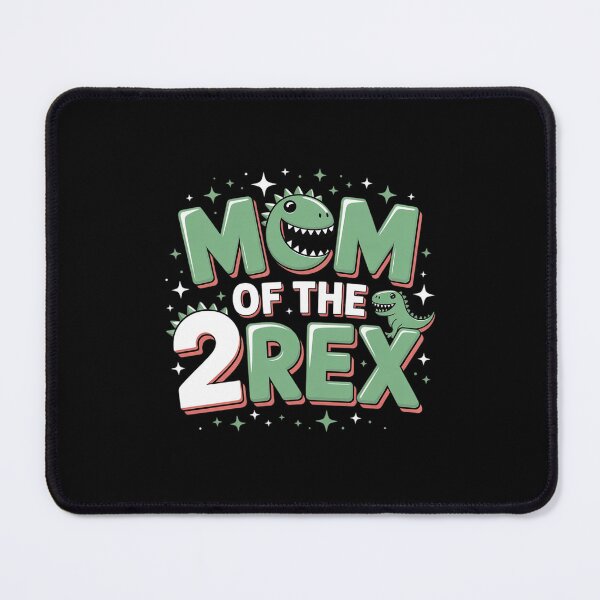 Item preview, Mom Of The Two Rex Birthday Dinosaur Family Matching designed and sold by BeetleMalon.