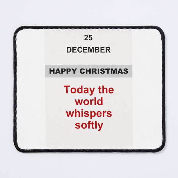 Item preview, Happy Christmas - December 25, Edition: 1 designed and sold by ariksworld.