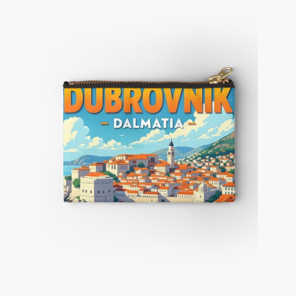 Item preview, Dubrovnik, Dalmatia: Vintage-Style Painterly Travel Poster designed and sold by LSVart.