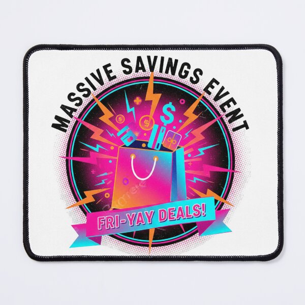 Item preview, Black Friday Shopping Squad - Extreme Discount Hunter Sale Event Design designed and sold by Wear Sculpt.