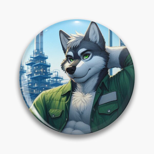 Item preview, Husky Break Time in the Shadows of the Steel Prison designed and sold by nikkolaus.