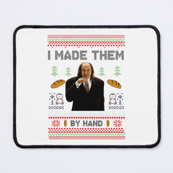Item preview, I Made Them By Hand Funny Sweater Pattern Retro  designed and sold by cerima.