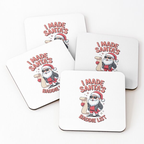 Item preview, I Made Santas Baddie List Cool Santa Attitude designed and sold by cerima.