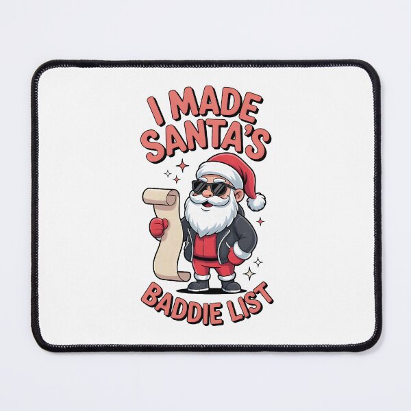 Item preview, I Made Santas Baddie List Cool Santa Attitude designed and sold by cerima.