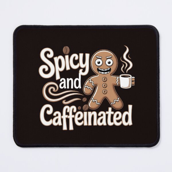 Item preview, Spicy and Caffeinated Holiday Coffee Lover Design designed and sold by Redgiant87x.