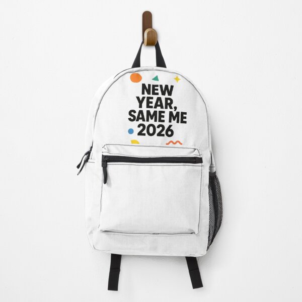 Item preview, New Year Same Me 2026 – Funny Quote Typography Design designed and sold by FUIRY .