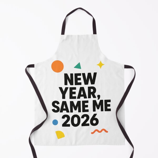 Item preview, New Year Same Me 2026 – Funny Quote Typography Design designed and sold by FUIRY .