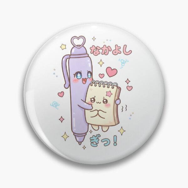 Item preview, Kawaii Pen & Notebook Buddies – Cute School Stationery Design designed and sold by Snackwear Apparel.