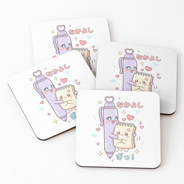 Item preview, Kawaii Pen & Notebook Buddies – Cute School Stationery Design designed and sold by Snackwear Apparel.
