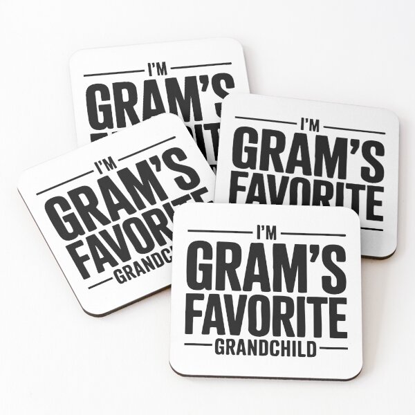 Item preview, I'm Gram's Favorite Grandchild designed and sold by Lora Art.