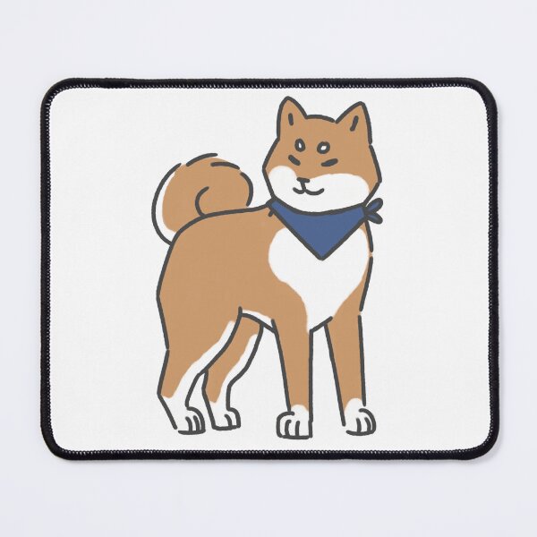 Item preview, Shiba Inu with blue neckerchief  designed and sold by Mothacles.