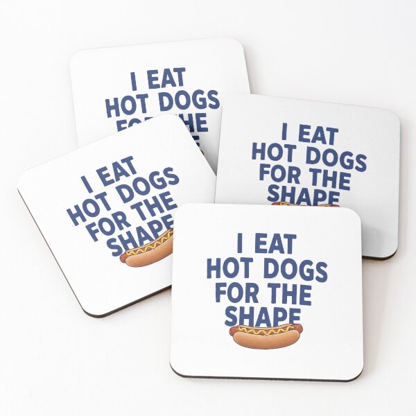 Item preview, I Eat Hot Dogs For The Funny Food Joke Bold designed and sold by cerima.