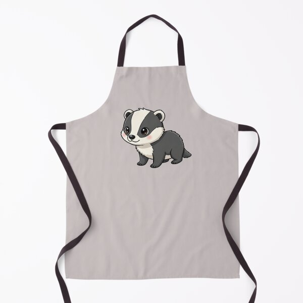 Item preview, Cute Baby Badger Cartoon With Big Eyes designed and sold by LightArt25.