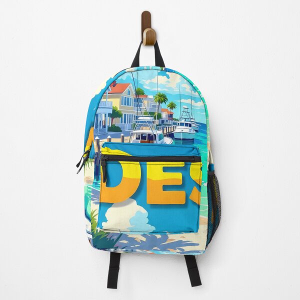 Item preview, Destin, Florida: Vintage-Style Painterly Travel Poster designed and sold by LSVart.
