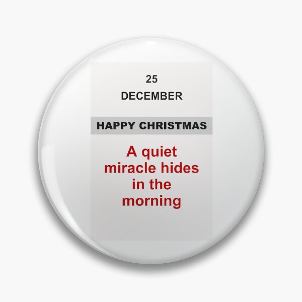 Item preview, Happy Christmas - December 25, Edition: 3 designed and sold by ariksworld.