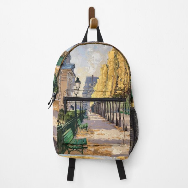 Item preview, Paris Autumn Promenade | Impressionist French Painting by Carraann designed and sold by CARRAANN.