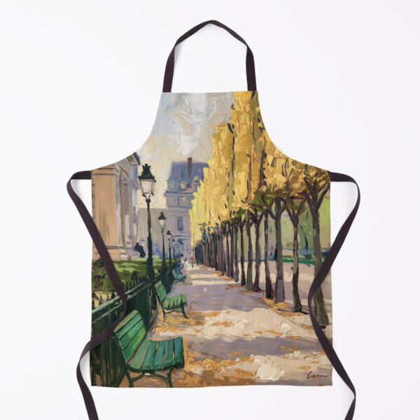 Item preview, Paris Autumn Promenade | Impressionist French Painting by Carraann designed and sold by CARRAANN.