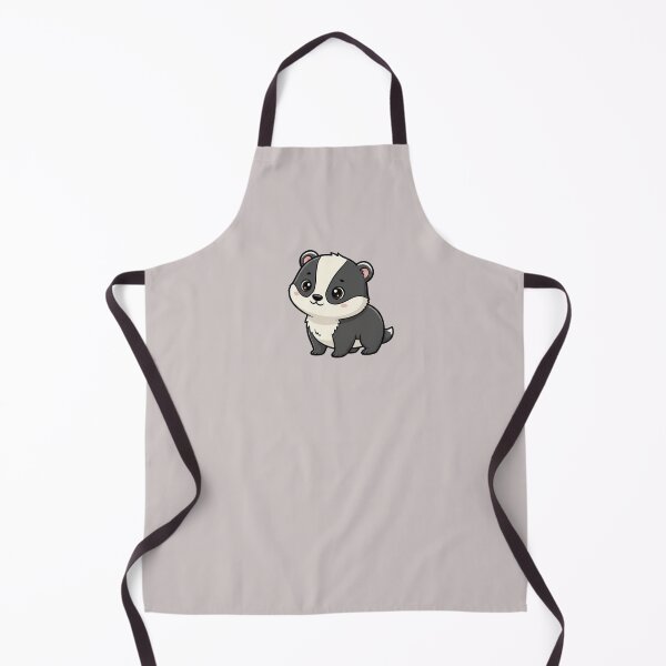 Item preview, Cute Baby Badger Cartoon With Big Eyes designed and sold by LightArt25.