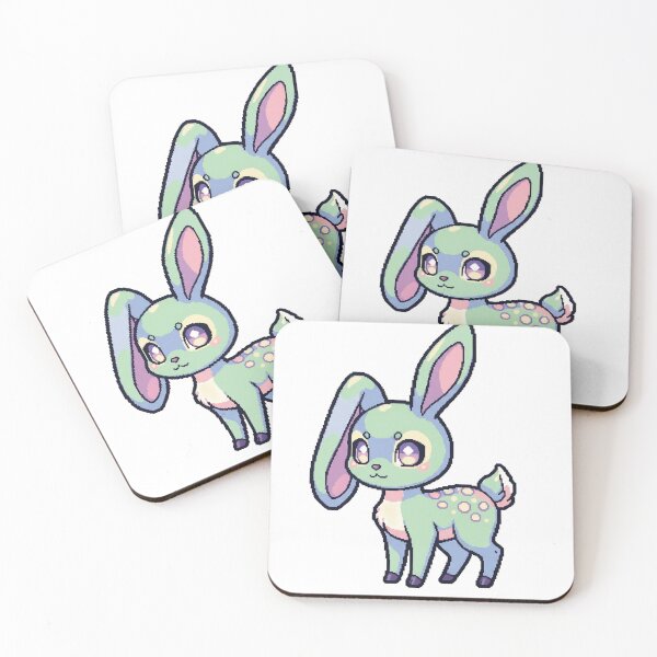 Item preview, Starry Bunny-Deer Sprite – Pastel Magical Kawaii Pixel Art designed and sold by Pixel Girl Aesthetic Studio.