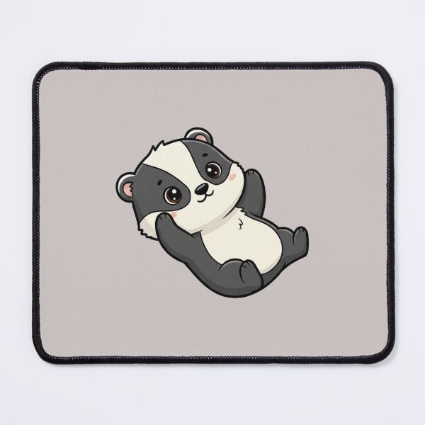 Item preview, Cute Baby Badger Cartoon With Big Eyes designed and sold by LightArt25.