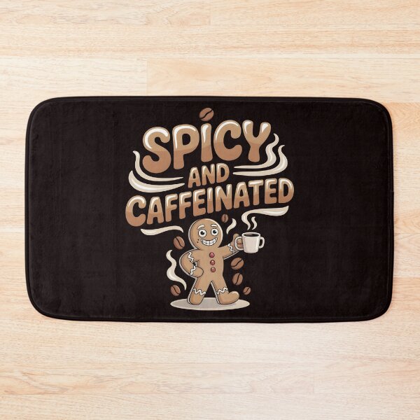 Item preview, Spicy and Caffeinated Christmas Gingerbread Coffee Art designed and sold by Redgiant87x.