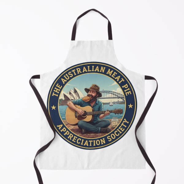 Item preview, The Meat Pie Musician designed and sold by The Australian Meat Pie Appreciation Society.