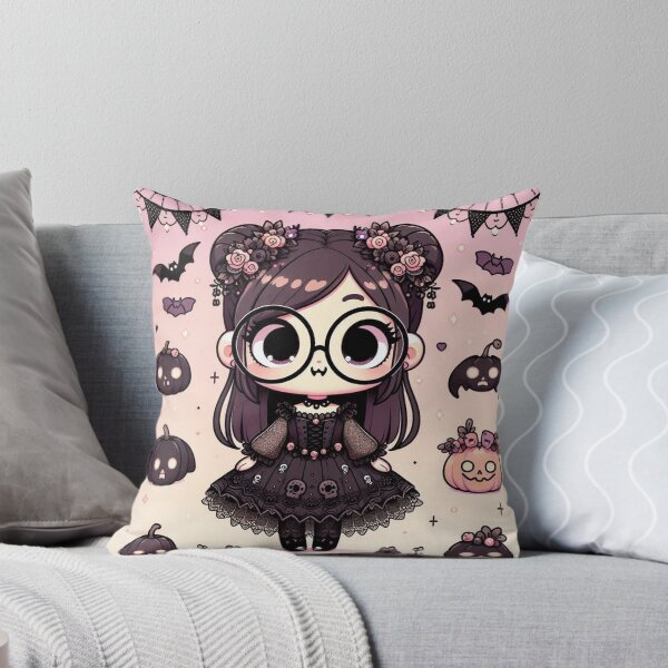 Item preview, Cute little gothic kawaii chibi cute Halloween designed and sold by PetiteEmilie.