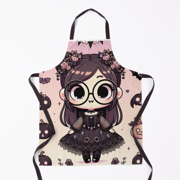Item preview, Cute little gothic kawaii chibi cute Halloween designed and sold by PetiteEmilie.