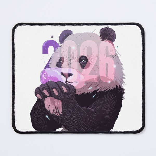 Item preview, Panda Holding VR Headset 2026 – Futuristic Tech Art with Eye Detail. designed and sold by printeGear.